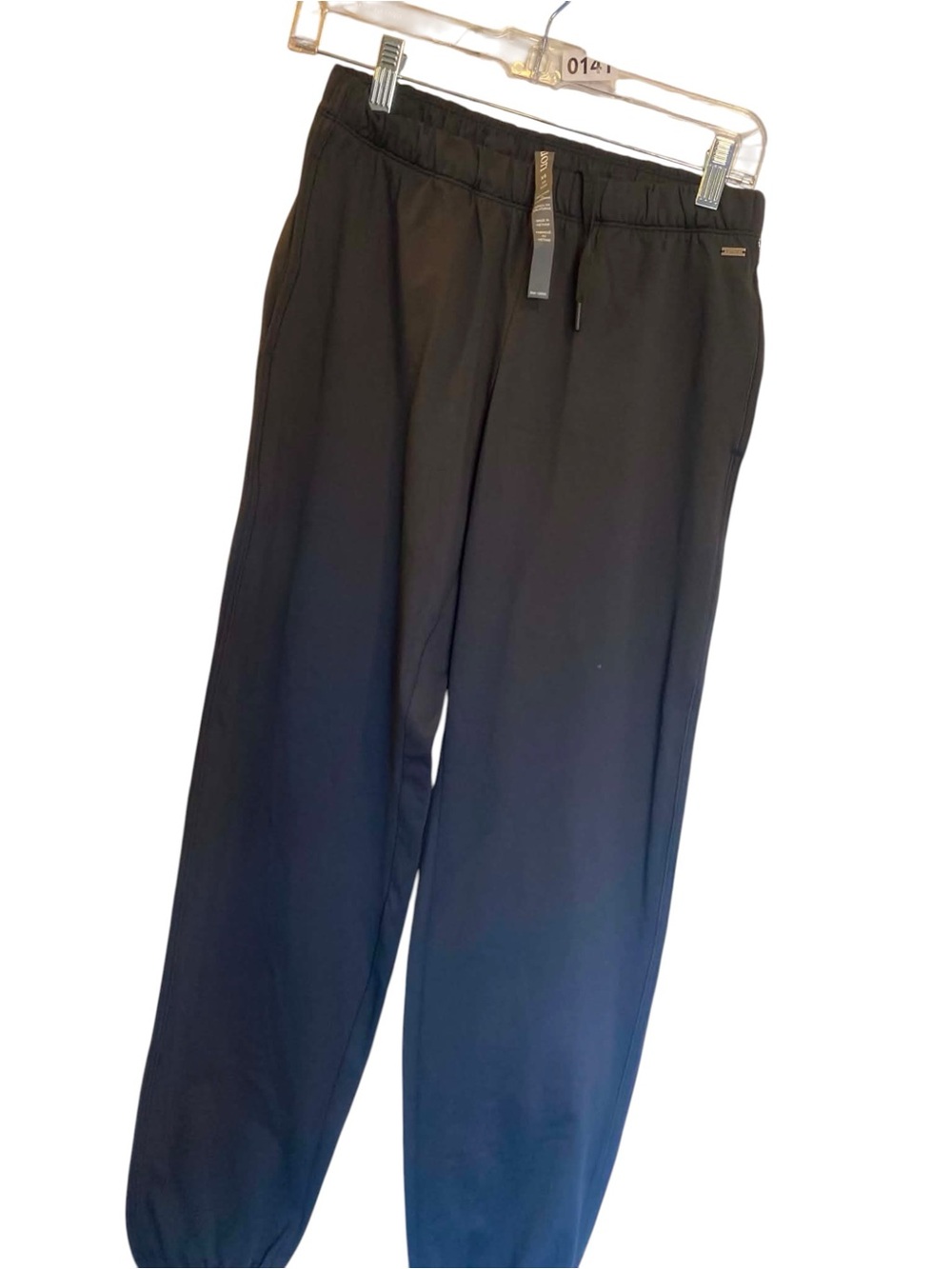NWT Vuori Halo Modern Sweatpants SOLID BLACK Size XS